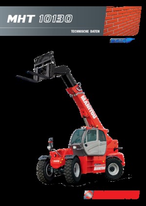 Телескопічні навантажувачі Manitou MHT 10130