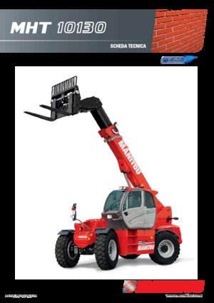Телескопічні навантажувачі Manitou MHT 10130