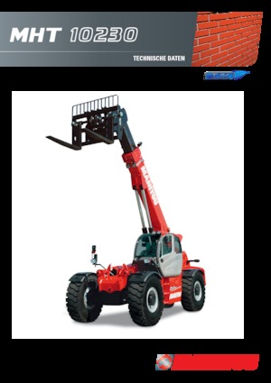 Телескопічні навантажувачі Manitou MHT 10230