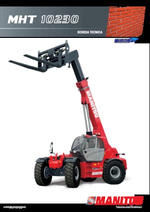Телескопічні навантажувачі Manitou MHT 10230