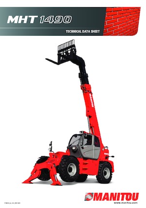Телескопічні навантажувачі Manitou MHT 1490