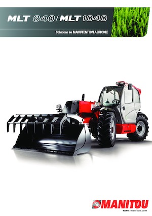 Телескопічні навантажувачі Manitou MLT 840-145 PS