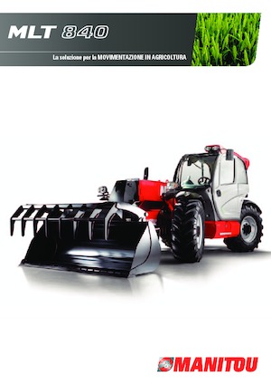 Телескопічні навантажувачі Manitou MLT 840-145 PS