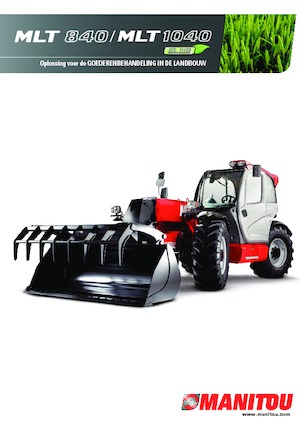 Телескопічні навантажувачі Manitou MLT 840-145 PS