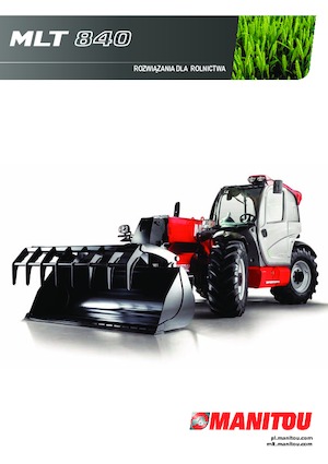 Телескопічні навантажувачі Manitou MLT 840-145 PS