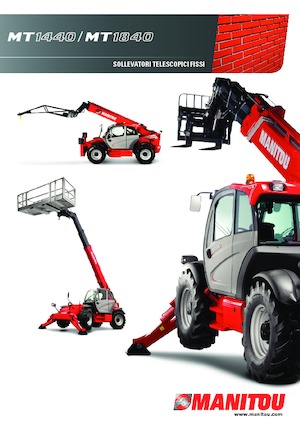 Телескопічні навантажувачі Manitou MT 1840-100 P