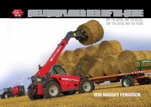 Телескопічні навантажувачі Massey Ferguson TH.7035
