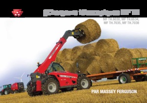 Телескопічні навантажувачі Massey Ferguson TH.7035