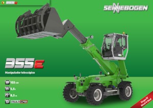 Телескопічні навантажувачі з верхньою будовою Sennebogen 355 E 