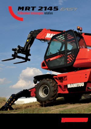 Телескопічні навантажувачі з верхньою будовою Manitou MRT 2145