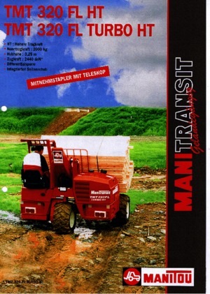 Телескопічні вилкові навантажувачі Manitou TMT 320 FL T HT