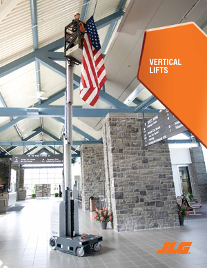 Підйомники з однією вертикальною щоглою JLG 25AM