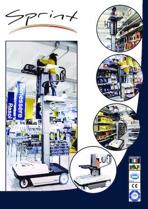 Підйомники з однією вертикальною щоглою Bravi Sprint