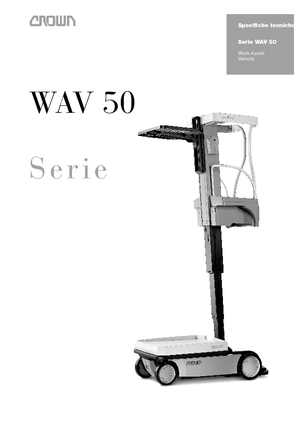 Підйомники з однією вертикальною щоглою Crown Wav 50-118