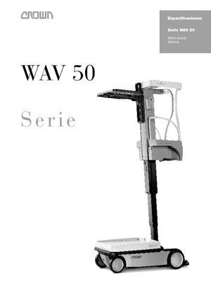 Підйомники з однією вертикальною щоглою Crown Wav 50-118