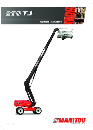 Колісні телескопічні підйомники Manitou 260 TJ-X