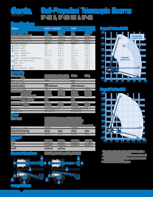 Колісні телескопічні підйомники Genie S-65