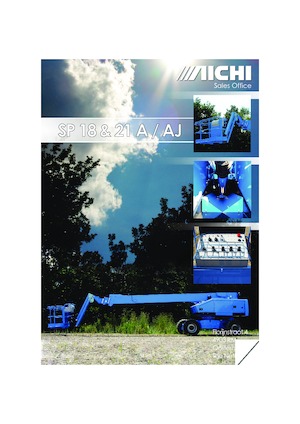 Колісні телескопічні підйомники Aichi SP21A