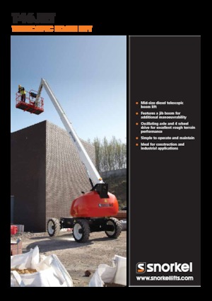 Колісні телескопічні підйомники Snorkel T46JRT