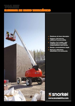 Колісні телескопічні підйомники Snorkel T46JRT