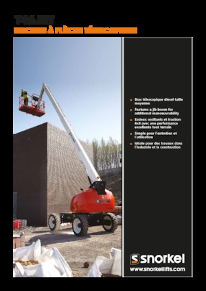 Колісні телескопічні підйомники Snorkel T46JRT