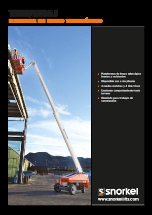 Колісні телескопічні підйомники Snorkel TB86J