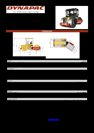 Триколісні катки Dynapac CS 142