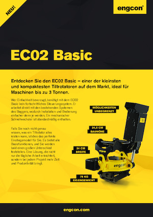 Тільтротатори engcon EC02B
