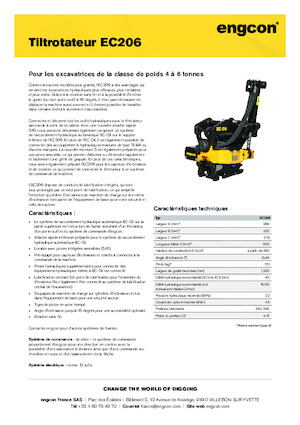 Тільтротатори engcon EC206