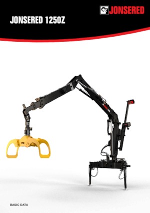 Крани навантажувальні Jonsered 1250 Z 93 