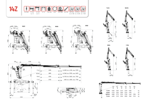 Крани навантажувальні PENZ 14 Z 8.65