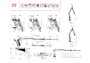 Крани навантажувальні PENZ 17 Z 9.50