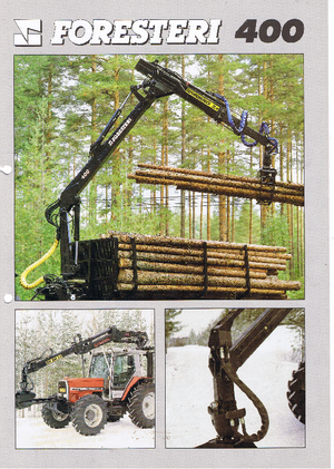 Крани навантажувальні Foresteri 400-2