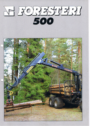 Крани навантажувальні Foresteri 500-1