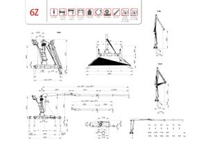 Крани навантажувальні PENZ 6 Z 7.00