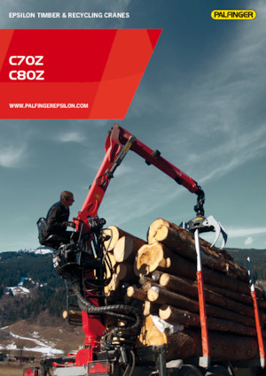 Крани навантажувальні Epsilon C 70 Z 73