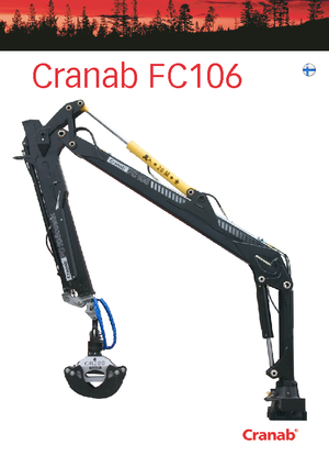 Крани навантажувальні Cranab FC 106 Combi