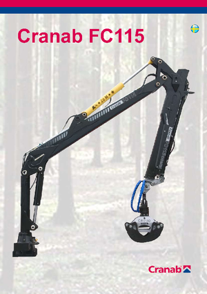 Крани навантажувальні Cranab FC 115 Combi