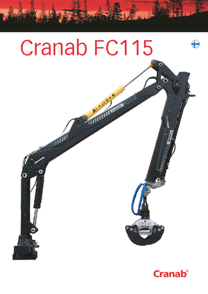 Крани навантажувальні Cranab FC 115 Combi