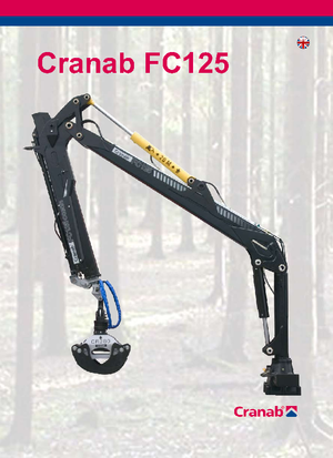 Крани навантажувальні Cranab FC 125 Combi