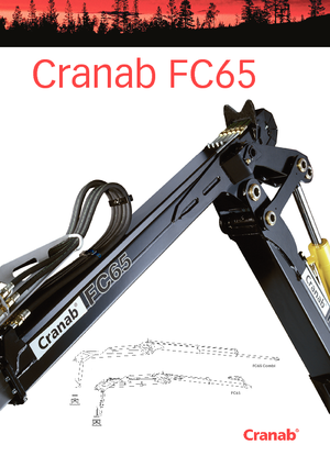Крани навантажувальні Cranab FC 65 Tele