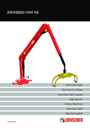 Крани навантажувальні Jonsered J 2080SR 91