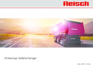 Напівпричепи для самоскидів Reisch RHKS-3-SR07 ISO-R