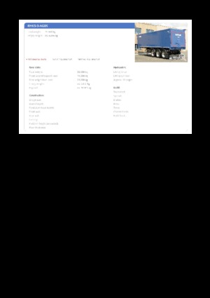 Напівпричепи для самоскидів Reisch RHKS-3-AG09