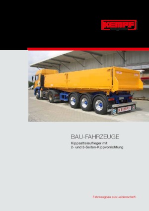 Напівпричепи для самоскидів Kempf SKD 35/3-S