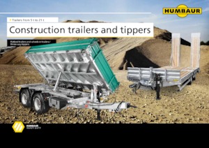 Причепи для самоскидів Humbaur HTK 754020