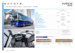 Туристичні автобуси Iveco Evadys 13m