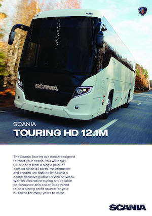 Туристичні автобуси Scania Touring HD