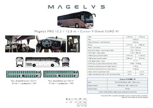 Туристичні автобуси Iveco Magelys Pro - 12,2 m