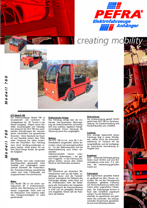 буксирні тягачі PEFRA 780